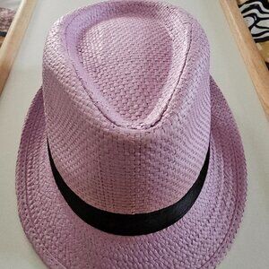 Lilac Fedora Hat